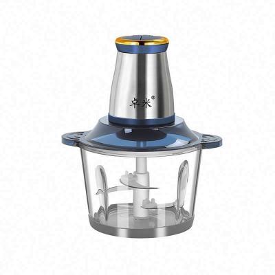 China Household High Speed Automatic Instant Glass Body Medium Electric Chopper Mixer for sale
