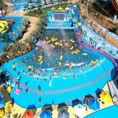 China Pneumatic Water Park Wave Pool For All Ages With Different Sizes Available for sale