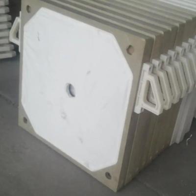 China 1500x1500mm Sludge Filtration Plate Polypropylene Variety Diaphragm Round Sealed for sale