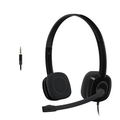 Chine Original Earphone Logitech H151 Headset With Microphone For Office Business Working And Online Training à vendre