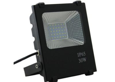 China Las luces de inundación industriales de 120 grados LED, 30w negro llevaron el reflector en venta