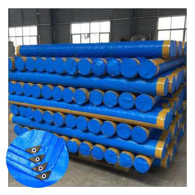 China Double Faced Tarpaulin Wholesale Soundproof G Big Rolls Offshore Pe Bag Tarpaulin for sale
