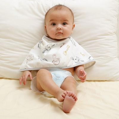 China Washable Newborn Baby Burp Rags Absorbent Hand Washcloths For Baby Boys Girls Muslin cotton burp cloth for sale