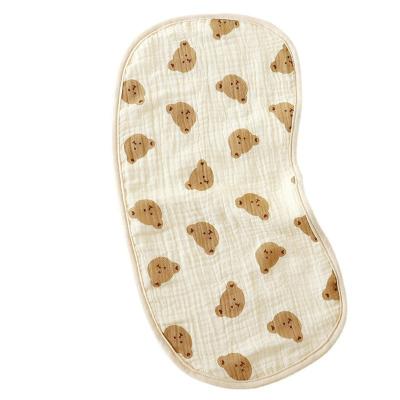 China Washable Newborn Baby Burp Rags Absorbent Hand Washcloths For Baby Boys Girls Muslin cotton burp cloth for sale