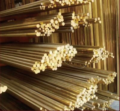 China C3604, C3771 Solid Brass Rod , Yellow Color Brass Round Bar Stock for sale