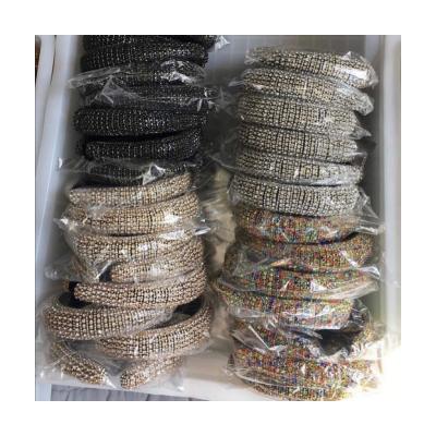 China Wholesale luxury headband Full Colored headbands for women hot sale little girl accessories headband for sale