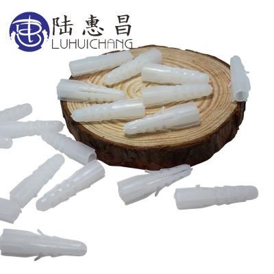 China Other luchang 1000pcs M6 expansion tube non-slip plastic casing plastic expansion screws bulge nylon anchor rubber plug for sale