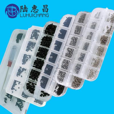 China Binding luchang Screw Set Laptop Screwdriver Set Computer Assemble Electronic Repair Kit Digital Mini Mechanical Screw for sale
