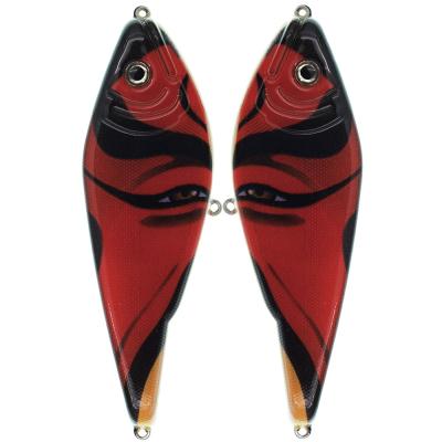 China Ourdoor fishing motion type jerk 12cm hardbait 50g hard fishing artificial fishing lures bait wholesale chinese lures goods for sale