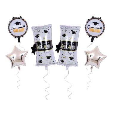 China Fashional and Practical Graduation Party Decoration Whole Balloon Set 18inch Star Foil Balloon Graduation Foil Balloons for sale
