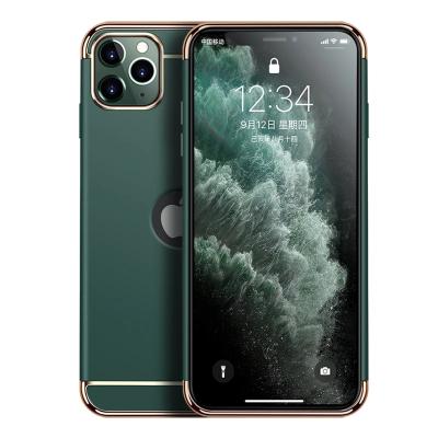 China Luxury Shockproof Electroplating 3 in 1 Phone Case for PC mini 13 pro Matte Hard Back Max iPhone 13 13 Cover for iphone 12 11 SE X XR 7 8 for sale