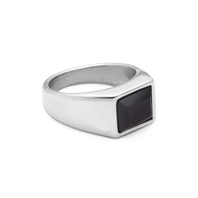 China High Quality Fashion Luxury Wholesales Silver Titanium Rings Jewelry Women for sale