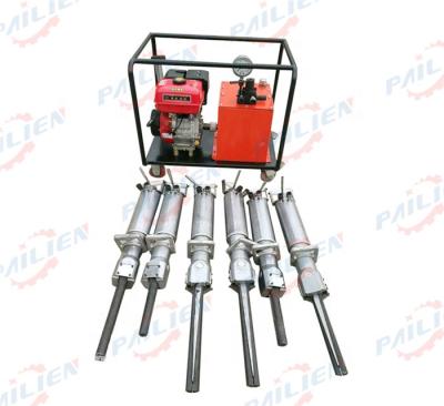 China Construction works stone and rock machine hydraulic diesel/electric splitting manufacture for sale