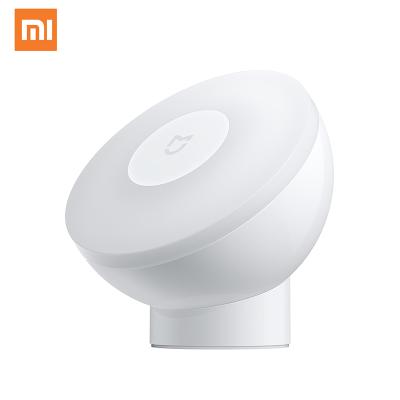 China Original Xiaomi Mijia Night Light 2 Adjustable Brightness 360 Rotating Motion Sensor Xiaomi Infrared Smart Night Light 2 for sale