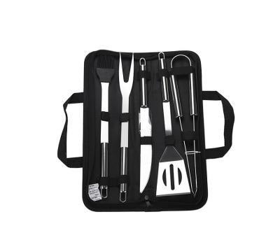 China Easily Cleaned 2022 New Series Grill Portable Easy to Clean Sturdy Stainless Steel Grill Tool Set for sale
