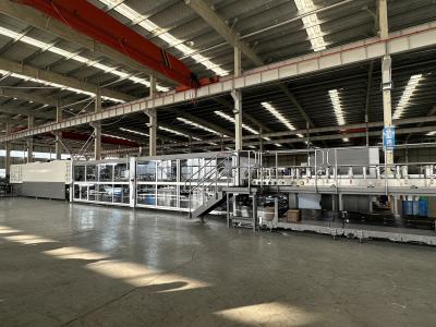 Chine Customized 80 packs per minute single and double layer stacking half Tray and Film Shrink wrapper packing machine for MARS à vendre