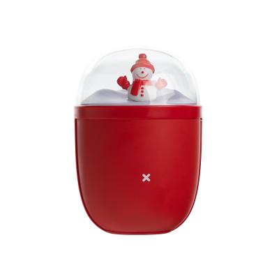 China Winter Gift USB Mini Portable Personal Practical Heater Christmas Snowman Electric Heater Double-Sided Hand Warmer Filling Filling Warmer for sale