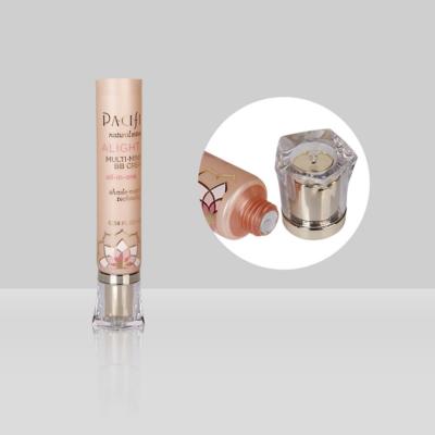 China D19mm 10-25ml custom cream cosmetic packaging soft tube with screw-on cap for sale