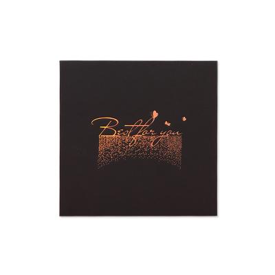 China Recyclable Exquisite High End Custom Clamshell Magnetic Gift Box Valentine Small Simple Square Black for sale