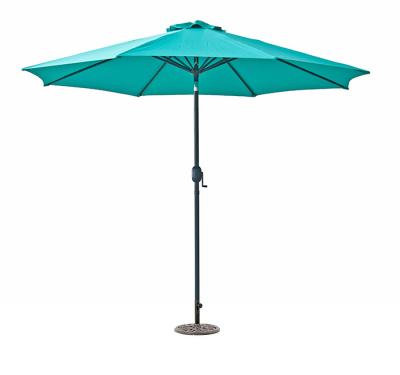 Cina Parasole storto resistente 3M Garden Aluminum Frame di Sun del vento in vendita
