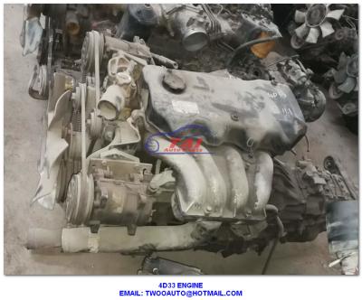 China Mitsubishi completo utilizó el motor usado diesel japonés del medio galope de los motores 4D33 4D34 4D35 en venta en venta