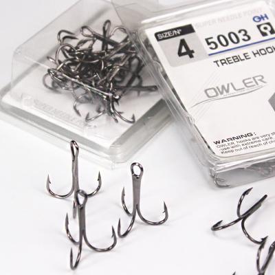 China Ourdoor Fishing CKAMAKASTU Three Anchor Hook Circle Black High Carbon Steel Billet Japanese Stainless Steel Fishhook Saltwater Pendant Suppliers for sale