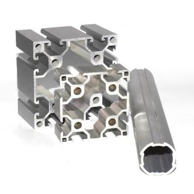 China black v slot 2020 2040 4080 2060 t- slot extrusion aluminum profiles 40x40 t slot rail for sale