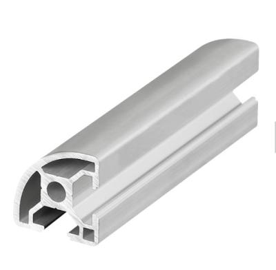 China Rack Profile 4040 Quarter Round Aluminium Rack profile t slot for sale
