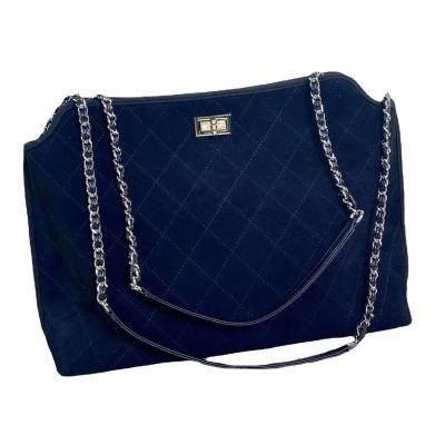 China Other 2023 New Frosted Grid Chain Tote hand Bags Large Capacity Shoulder Crossbody Women's Bag wholesale for sale