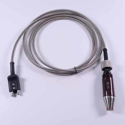 China Da ponta de prova ultrassônica do transdutor de Tmteck Da590 cabo de alta temperatura C123 para DM5E à venda