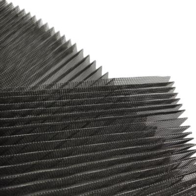 China DIY Plisse Insect Screen 30m Height 25m / 30m Length Easy Installation for sale