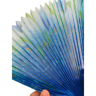 China Convenient 30m Plisse Height Pleated Fly Screen DIY Installation for sale