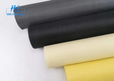 China 17x16 Mesh 120g/m2 Fiberglass Insect Screen PVC Coated Fire Resistant for sale