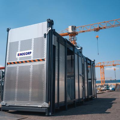 China Construction works High Quality Construction Hoist Sinocorp SC200/200 Building Lift Good Price for sale