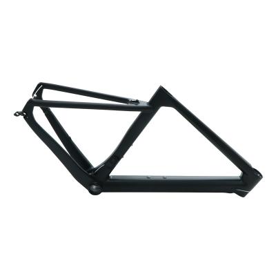 China High Strengh Twitter Carbon Fiber Road Bicycle Single Slant Speed Bike MTB Frame for sale