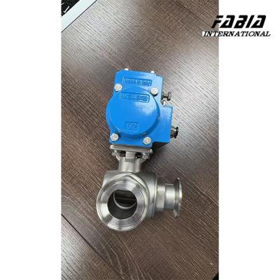 China KF50 Pneumatische roestvrij driewegbalk L-type Snelle installatie Te koop