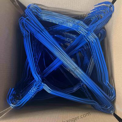 Chine 16inch Disposable Wire Suit Hanger For Laundromat à vendre
