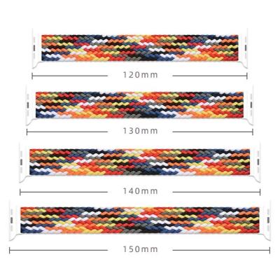 China Single Elastic Strap Loop Solo Strap For Iwatch Series 6 Watch Band 5 4 3 Nylon Braided Strap For Apple Watch for sale