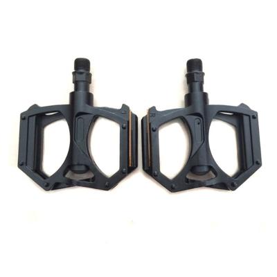 China Alloy+Steel Aluminum Bike Pedal Sets, Bicycle Pedals, 9/16-Inch Universal Aluminum Alloy MTB/Road Bike Pedals for sale