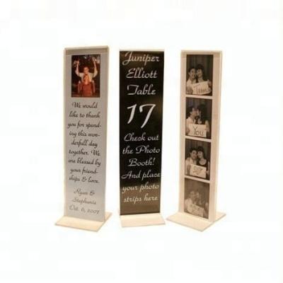 China Acrylic 2 x 6 Photo Booth Strip Frames Commercial Insurance Acrylic 2 x 6 Photo Booth Strip Frames DDP-0111 for sale