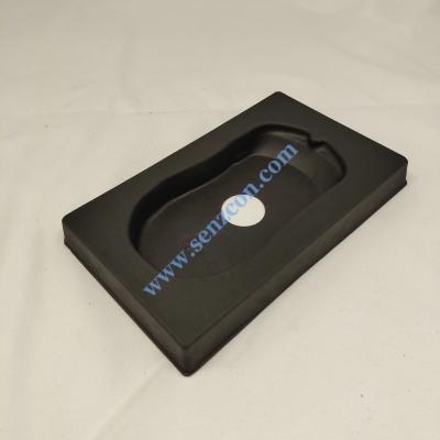 China The black paper molding base for high-end mice is made by wet pressing of plant fibers. It is drop-resistant, shockproof, antistatic, environmentally friendly and decomposable. for sale
