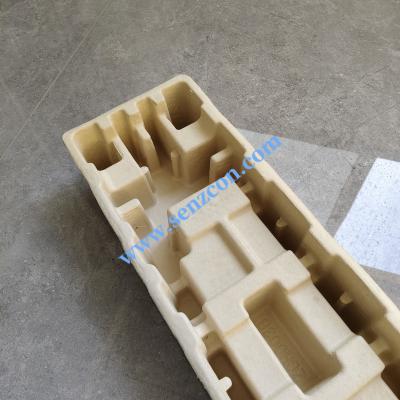 China Direct factory supply for customized corrugated pulp molded packaging linings for electric heaters, which are shockproof and drop-resistant. for sale