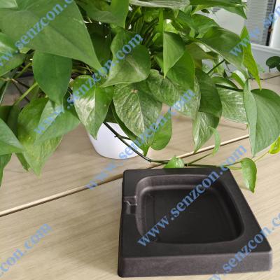 China Direct factory supply of electronic products. Black embedded environmentally friendly pulp molding packaging base for TV set-top boxes, which is shockproof and drop-proof. for sale