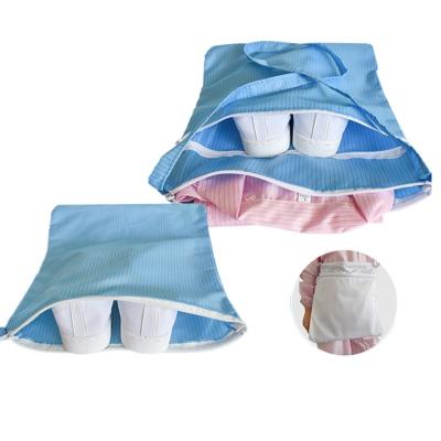 China O saco Ziplock esd da tela do ESD do saco do quarto desinfetado do ESD da sala de limpeza do Workwear ensaca o saco antiestático com zíper à venda