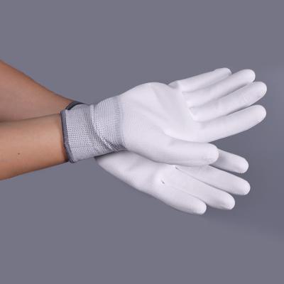 China Fingerless / Palm-coated / Finger-coated Knit Work Gloves for sale