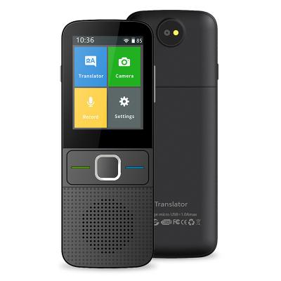 China Smart Flash Touch Screen Translation Power Tool Translator Device Support 137+ Languages Online And Offline for sale