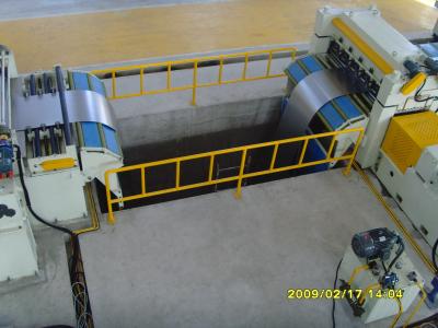 China Stainless 120kw Steel Plate Cutting Machine 300mpa Metal Sheet Slitting Machine for sale