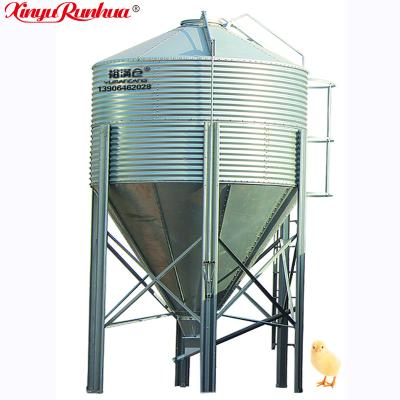 China Poultry Farm Used Feed Storage Hot Selling livestock Farm Feed Equipment Large Capacity Fodder Storage Silo with low price for sale