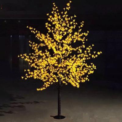 China Waterproof Cherry Blossom 2.5M Garden Landscape Decoration Lamp Shiny LED Cherry Blossom Christmas Tree Lighting for Christmas Wedding Party for sale
