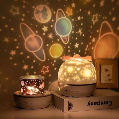 China Musical Projector 360 Rotating Light Kids Room Nursery Decoration Star Sky Projector Starry Lamp for Kids Bedroom Dec Nursery for sale